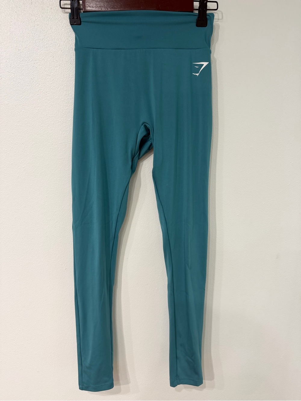 • Gymshark Power Leggings Darkest Teal Teal Blue Size S Ruched Bum Scrunch